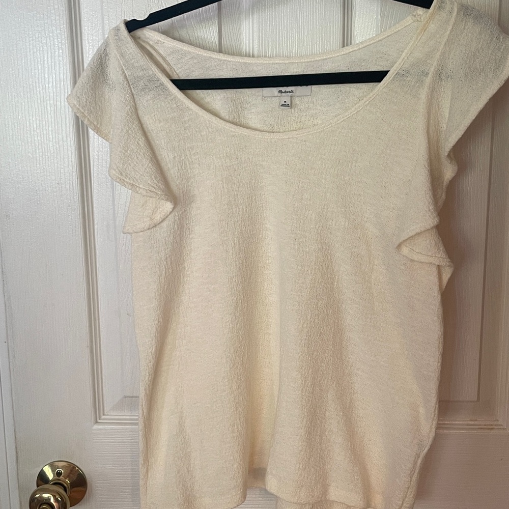 Texture and thread Madewell by J Crew:  elegant unique chic top like new